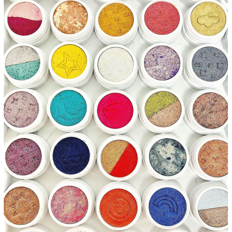 আইশ্যাডো প্যালেট হাই পিগমেন্ট চকচকে মাইকা আইশ্যাডো প্যালেট হট সেল প্রাকৃতিক রেঞ্জ আইশ্যাডো 25 রঙ