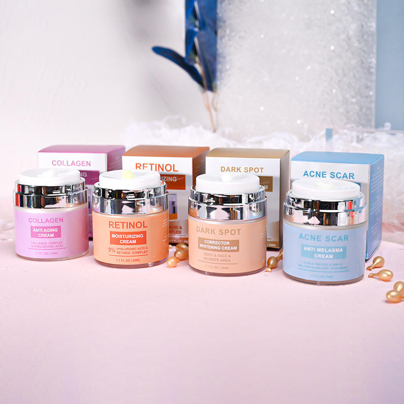 নতুন ট্রেন্ড স্কিন অ্যান্টি এজিং ফেসিয়াল লোশন ডার্ক স্পট রিমুভিং ময়েশ্চারাইজার অর্গানিক হোয়াইটেনিং ফেস ক্রিম