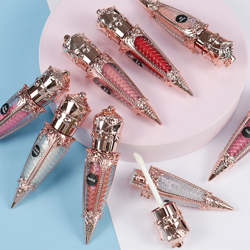 নতুন 3 ইন 1 লিপ গ্লস সেট ম্যাট গিফট বক্স লিপস্টিক কম্বিনেশন মেকআপ